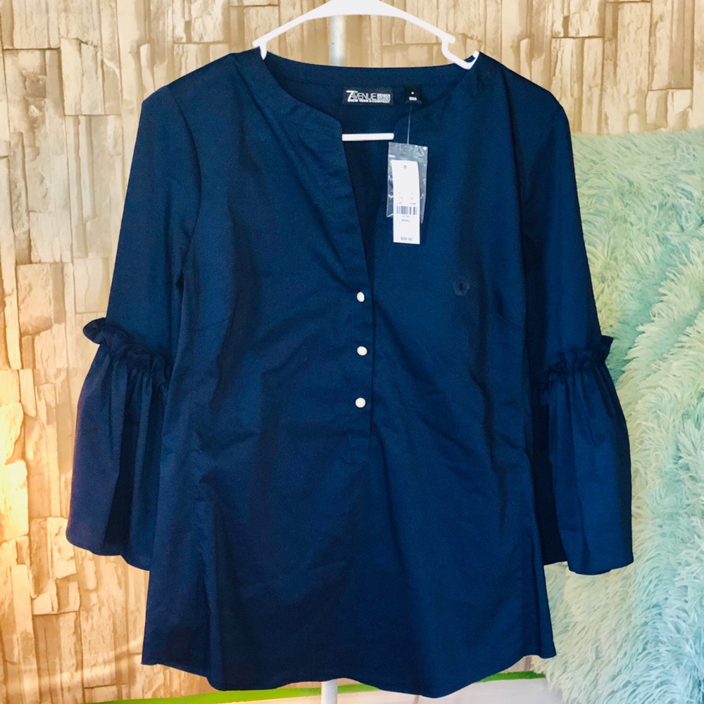 ⭐️NWT 7th Ave by New York & co size small blouse